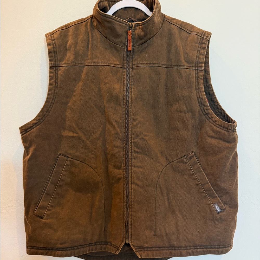 Woolrich Men's Dark Brown Vest